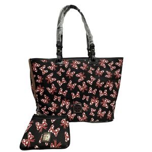 Dooney & Bourke Disney Minnie Bow Tote & Wristlet (NWT)